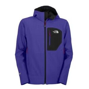 The North Face Summit Series Alpine Project WS Men's Small Jacket Blue Hood Zip